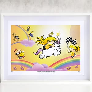 Cheddar & Flump Win the Great Rainbow Race