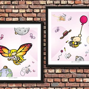 Love. In a Moment. (Customisable Dual Artwork)