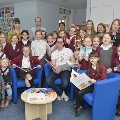 Beverley Minster Library - featuring Andrew Sanders and the Pupils of Beverley Minster Primary School